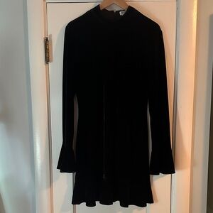 Lovers + Friends Black Long Sleeve Dress